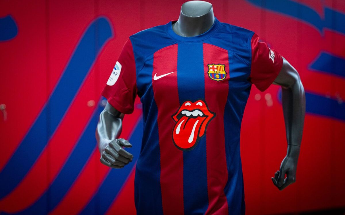 El logo de los Stones, en el partido del Femenino de este domingo