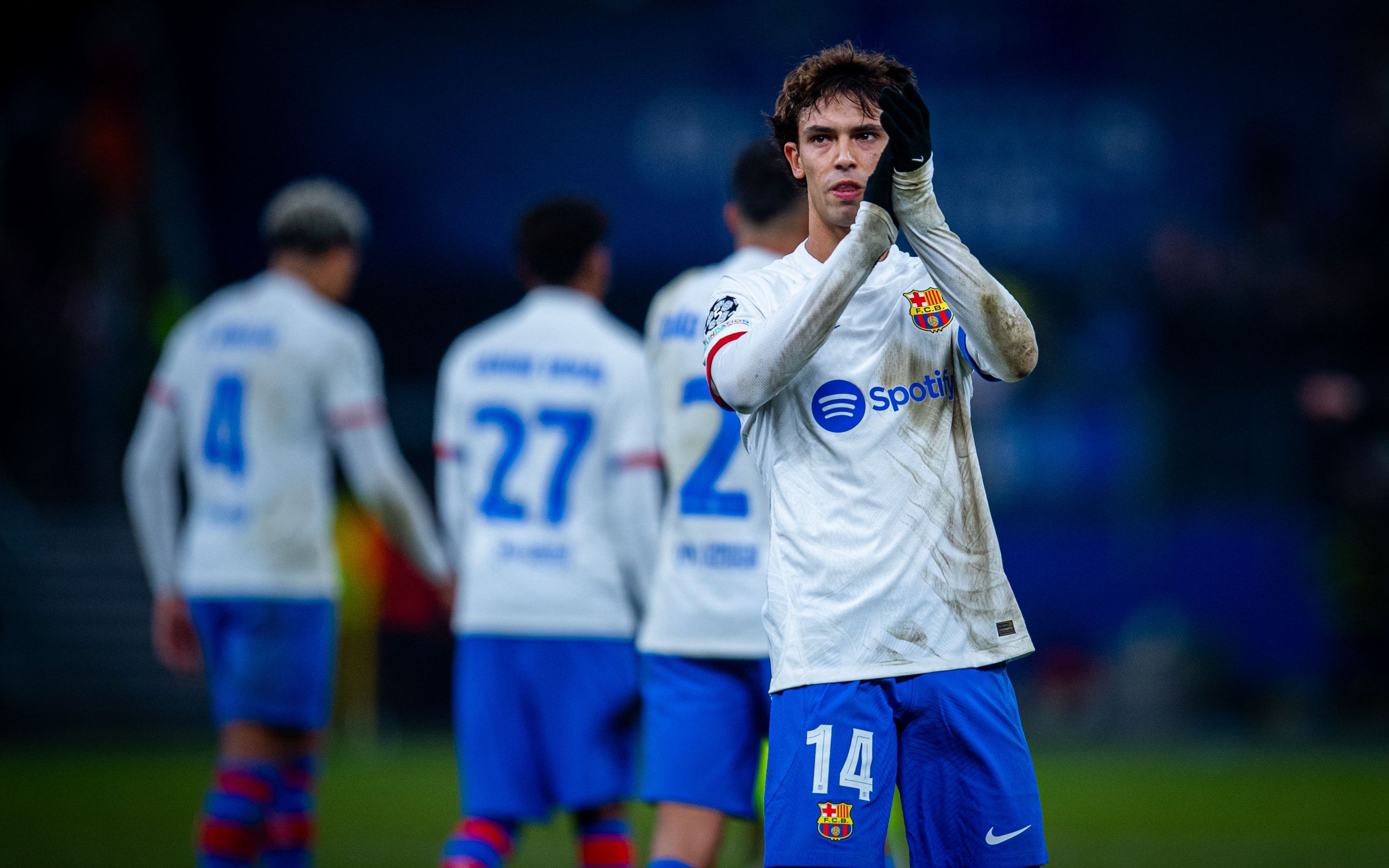 Photos from the game against Shakhtar in Germany