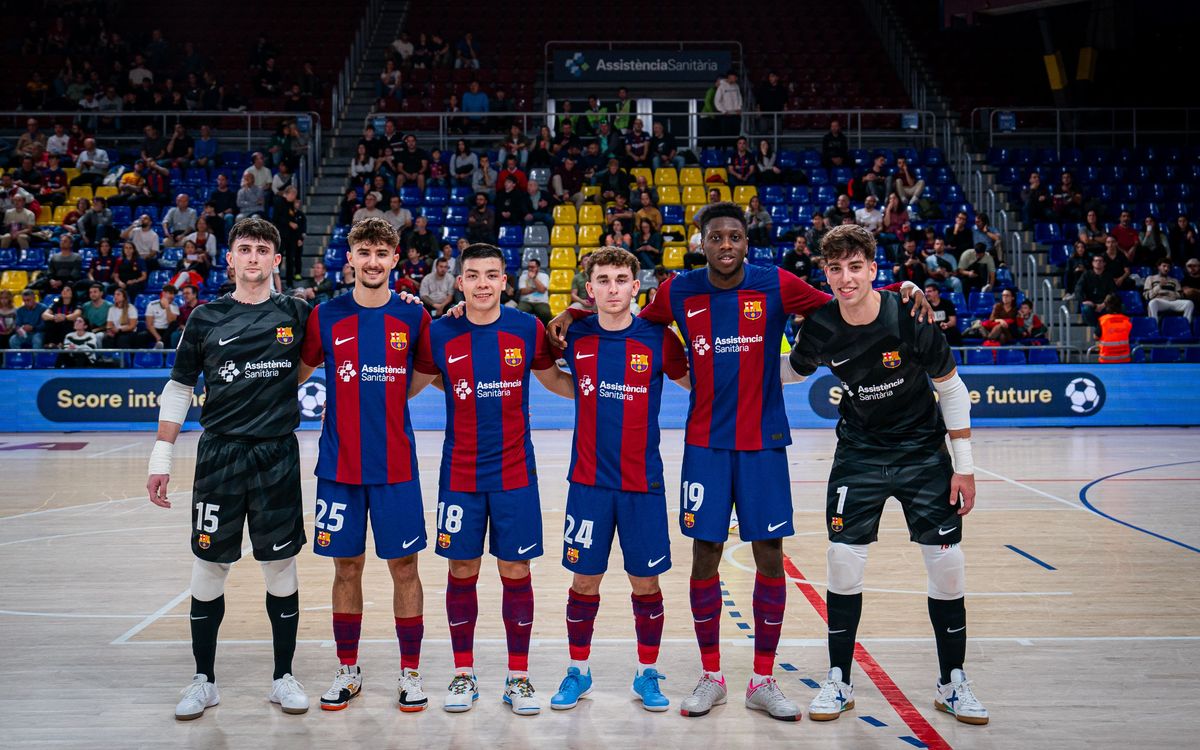 Los jóvenes talentos del Barça toman protagonismo en el Palau