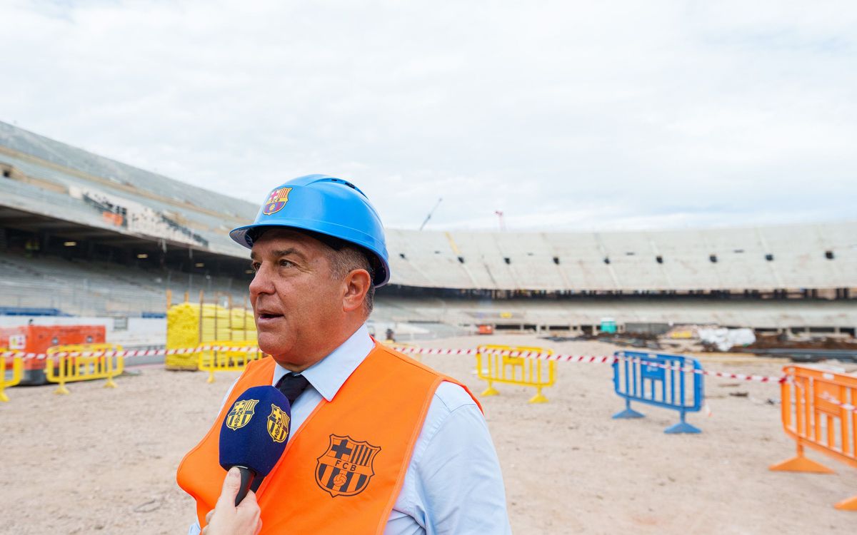 Joan Laporta: 'It's important we stick together'