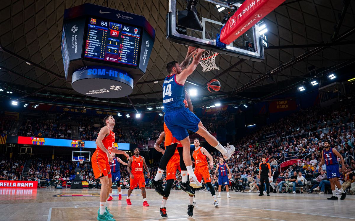 Barça 74-70 Valencia: Solid as ever at the Palau