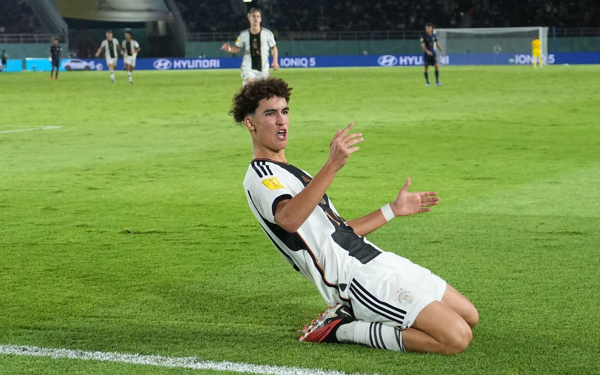 Noah Darvich scores in the final as Germany win the 2023 FIFA U-17 World Cup