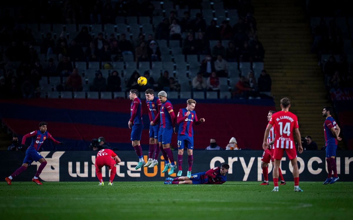 صور مباراة : برشلونة - أتلتيكو مدريد 1-0 ( 03-12-2023 )  _GP21786
