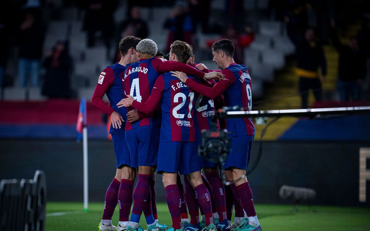 Xavi's FC Barcelona raising its game against La Liga's traditional giants