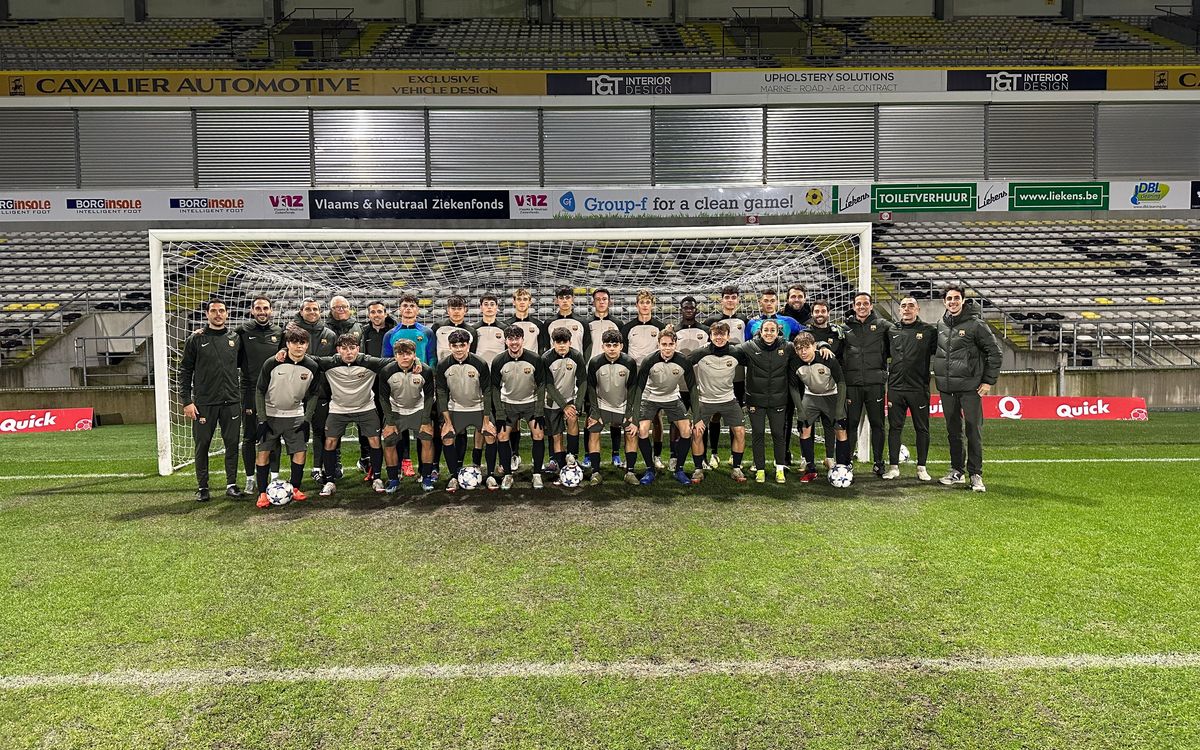 Royal Antwerp – Barça Atlètic: Última jornada para sumar experiencias