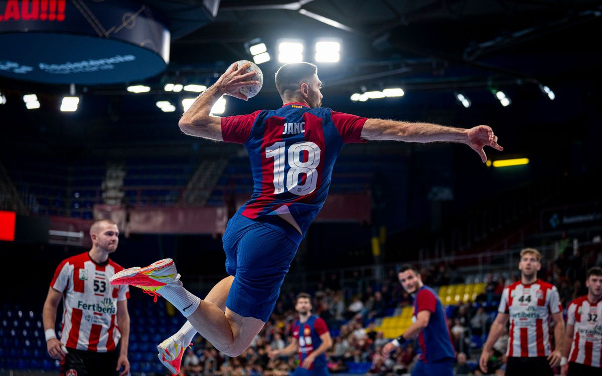 Barça 41-24 Puerto Sagunto: Resounding home win to end the year
