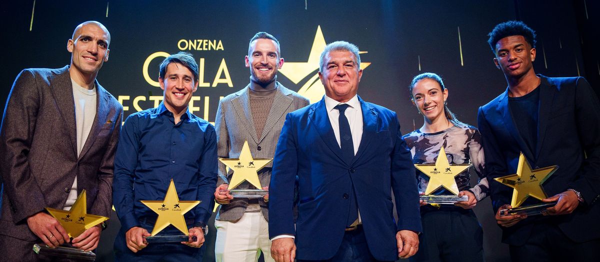 Multiple FC Barcelona winners at the Catalan Football Star Gala