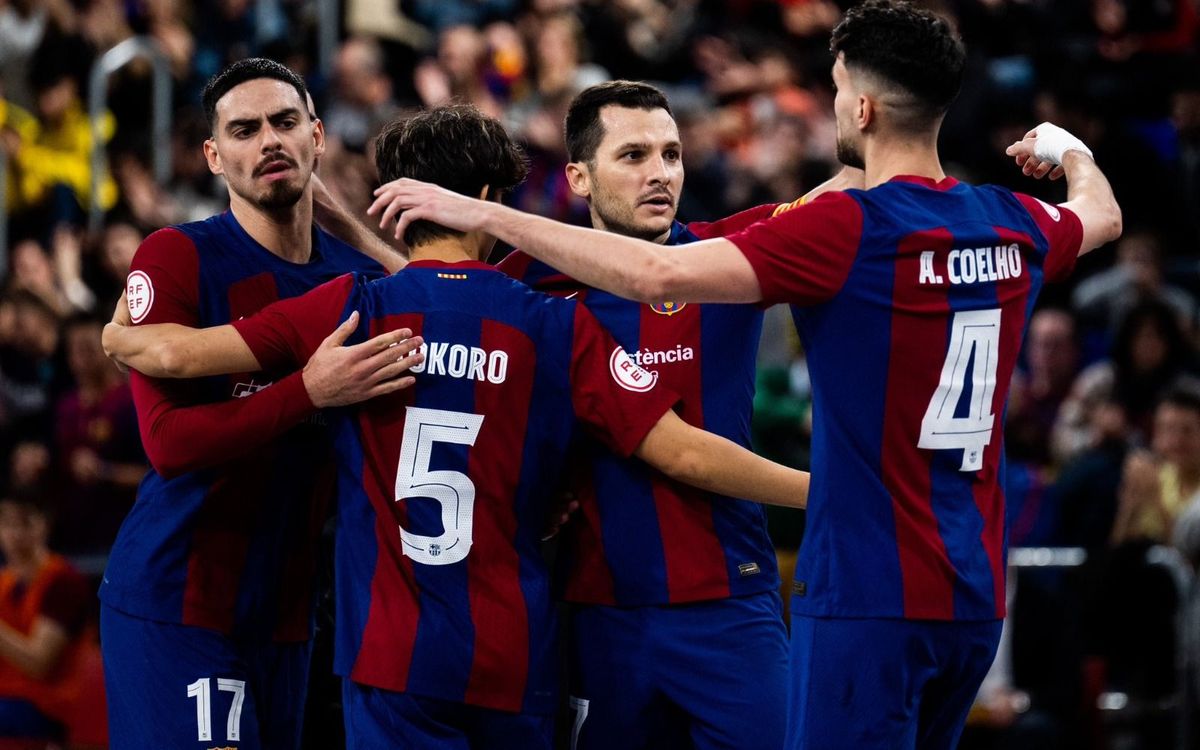 Barça - Osasuna Magna: Exhibición goleadora para cerrar el 2023 (5-4)