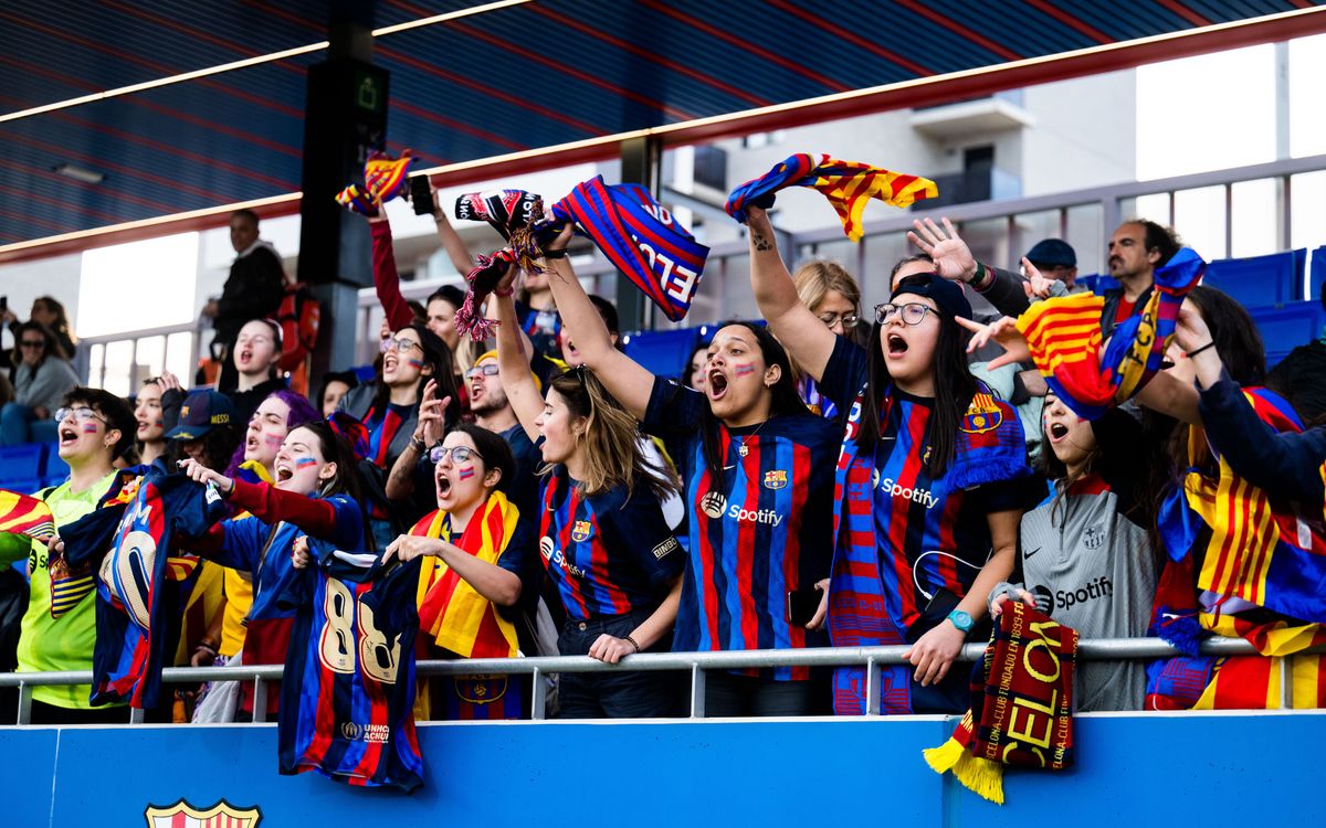 El dia de Reis més culer amb el Barça Femení - FC Llevant Les Planes
