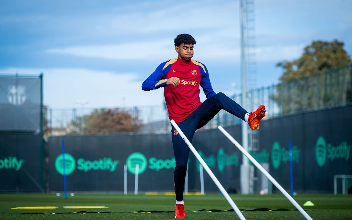 Back to work at the Ciutat Esportiva