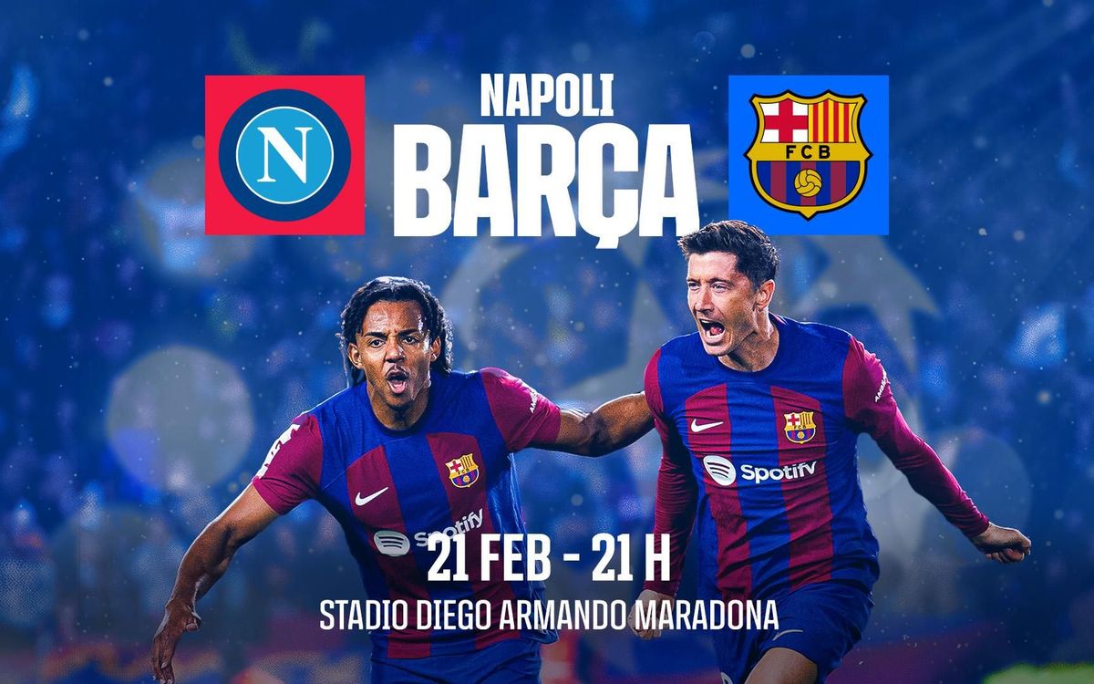 Entrades per al Nàpols – FC Barcelona de la Champions League disponibles per a Penyes