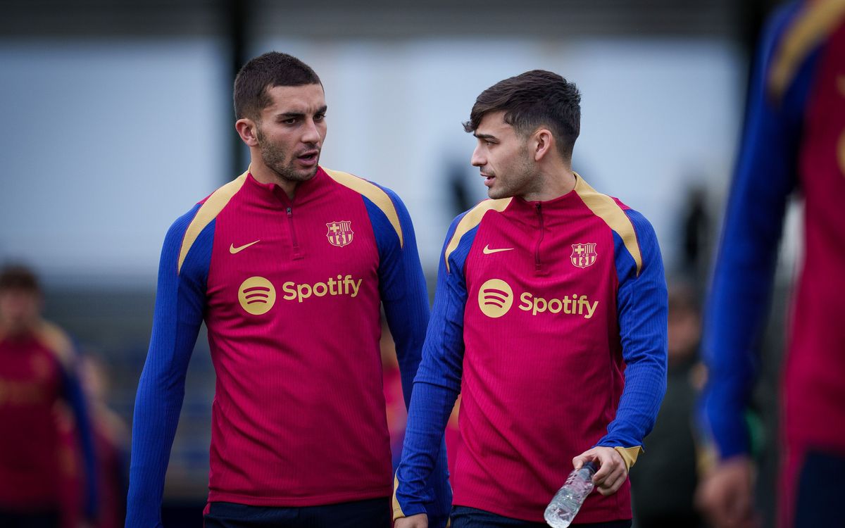 Le groupe du Barça pour le déplacement chez le Betis