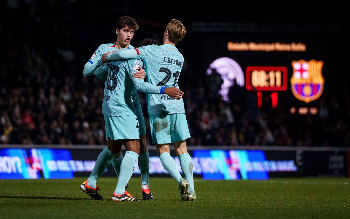 ウニオニスタス - バルサ戦ハイライト (1-3)