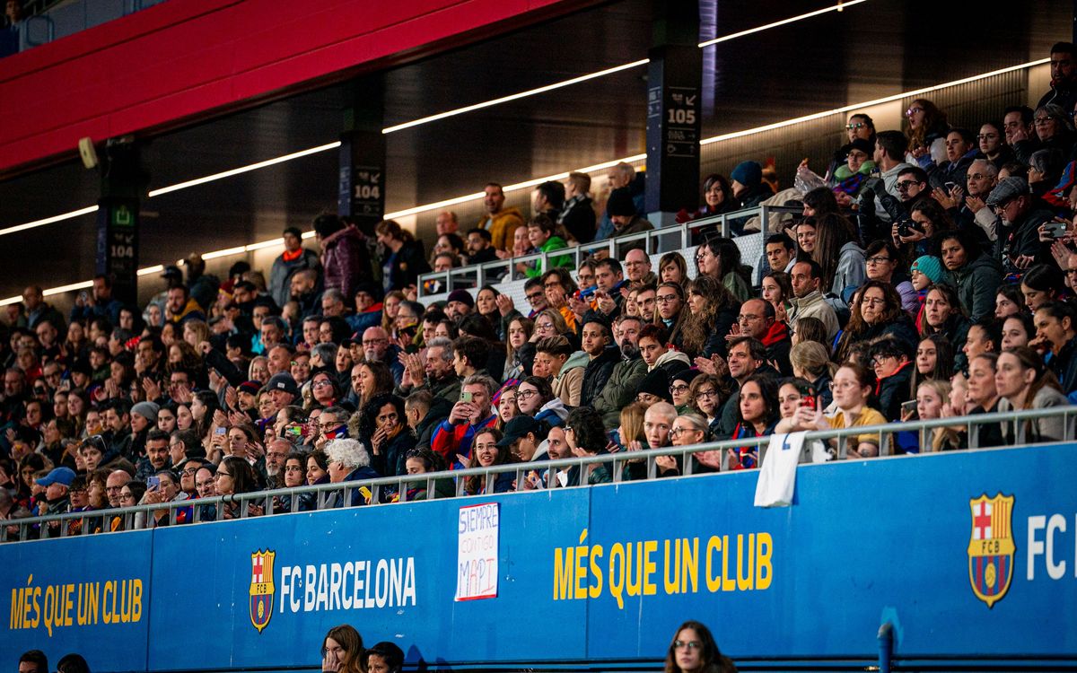 El Estadi Johan Cruyff homenajeará a Aitana, Bronze y Walsh por sus reconocimientos en los The Best 2024