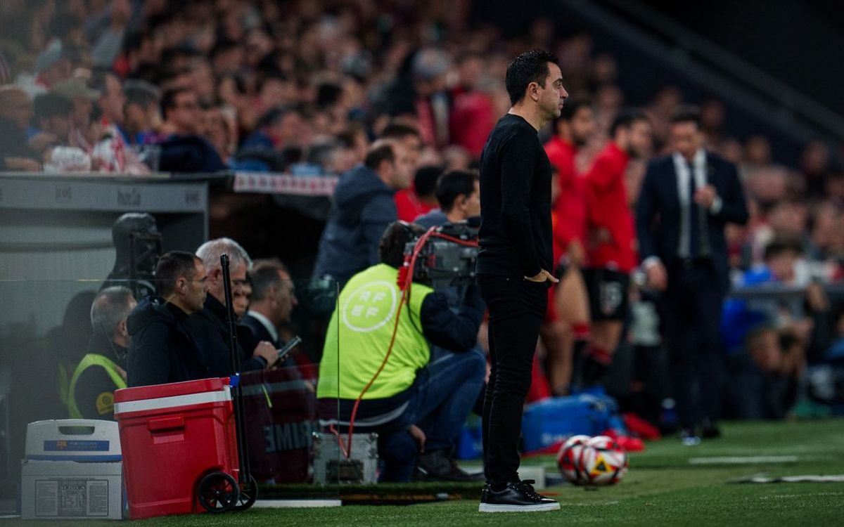Xavi 'proud' of his team as they 'competed'
