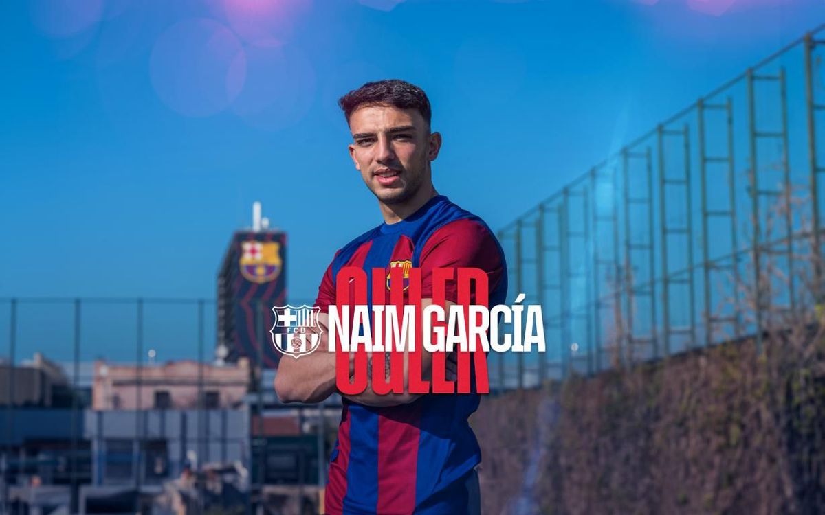 Naim García, nou jugador del Barça Atlètic