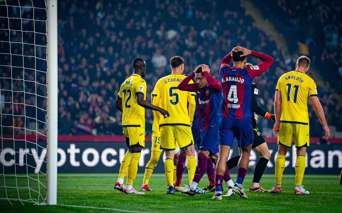 FC Barcelone - Villarreal : Défaite cruelle (3-5)