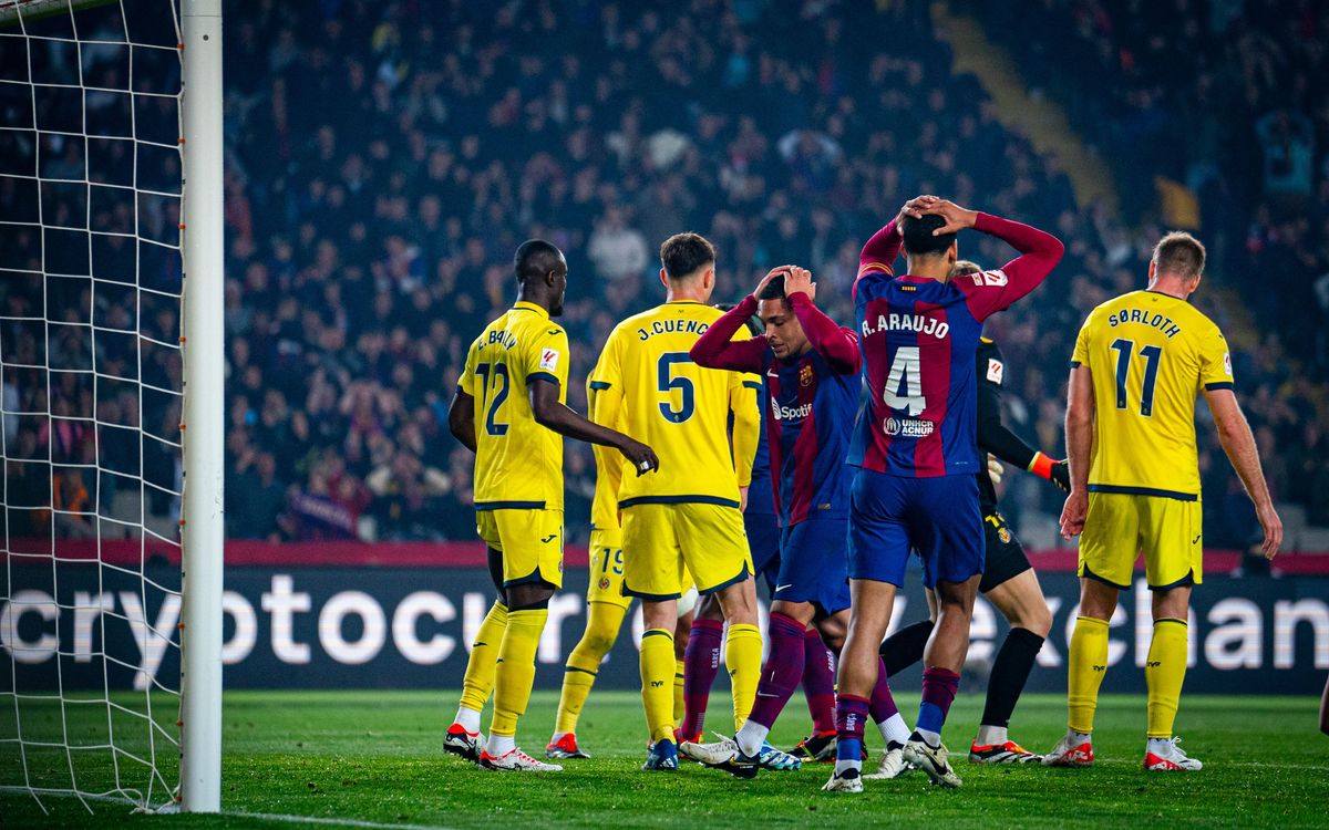 FC Barcelona - Vila-real: Derrota dolorosa (3-5)