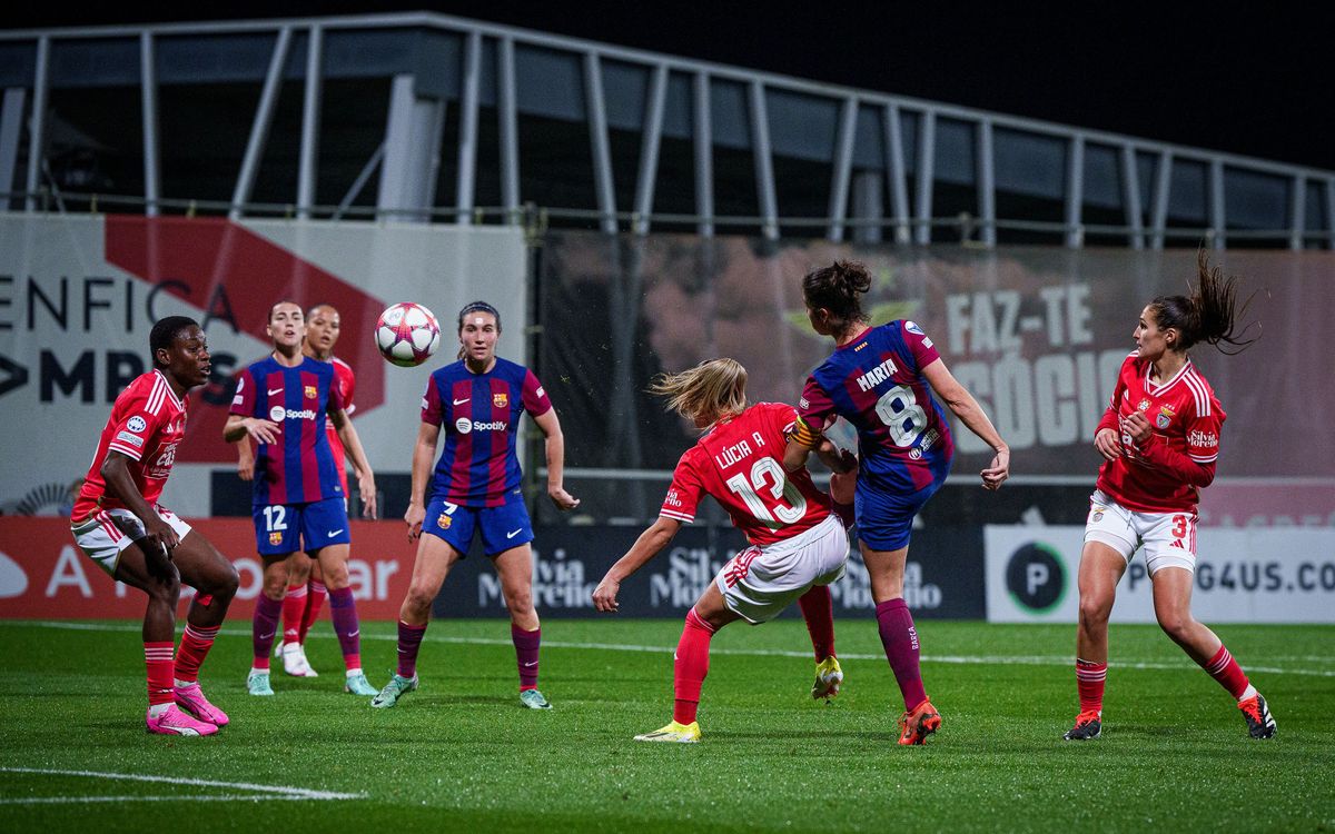 SL Benfica 4-4 Barça: Draw to end the group stage