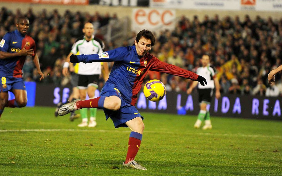 15 years since Barça's 5,000th goal in LaLiga, scored by Leo Messi