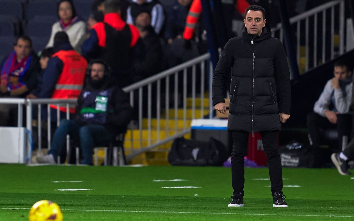 Xavi pleased with the reaction