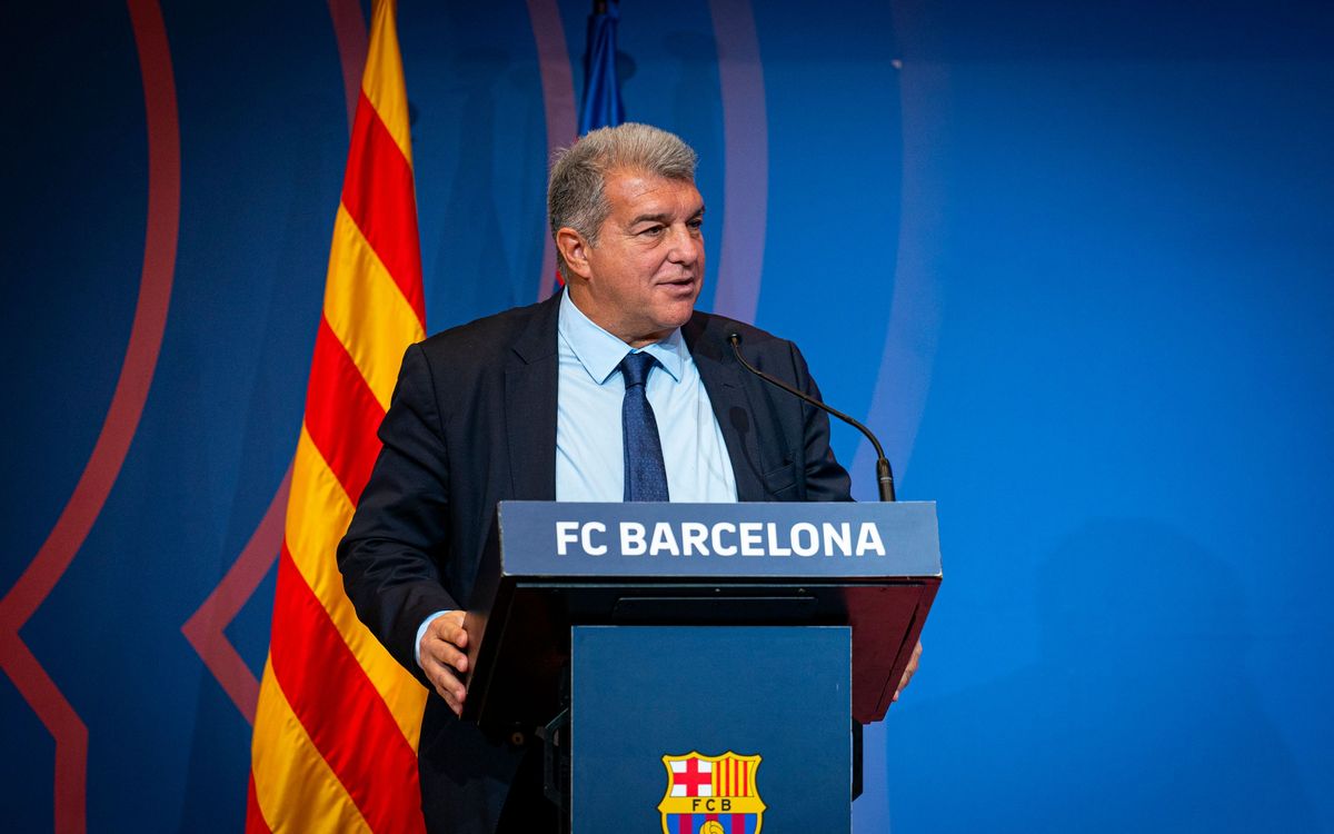 Joan Laporta: 'If we meet the budget, the darkest era in FC Barcelona history will be over'