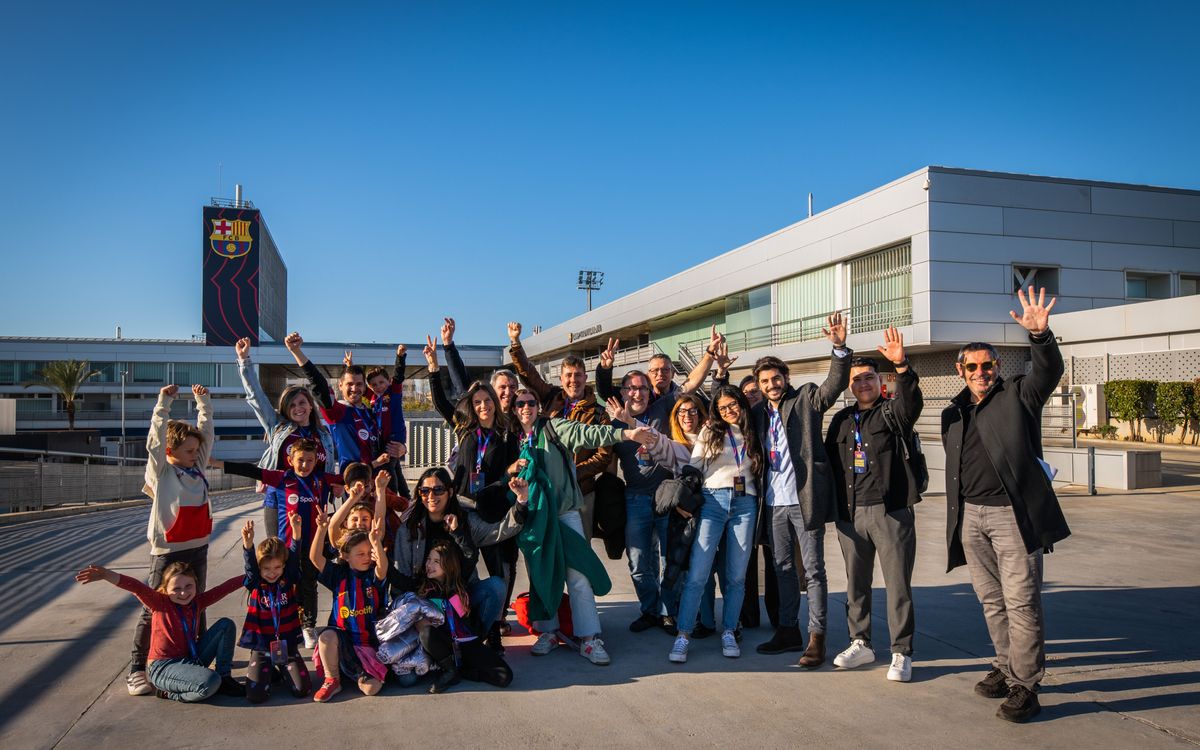 El Club estrena un nuevo tour por la Ciutat Esportiva Joan Gamper