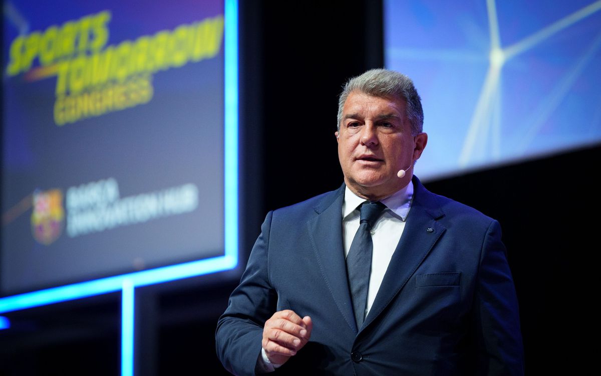 Joan Laporta to take part in the Sport Tomorrow Congress closing session