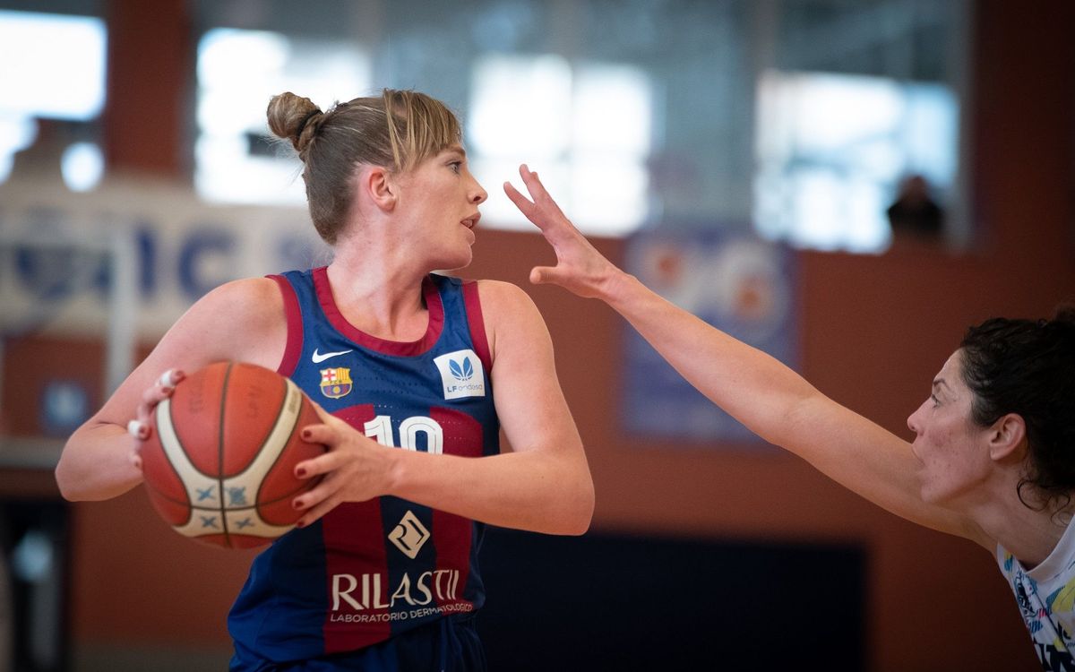 Barça CBS - Durán Maquinaria Ensino (66-50): Victoria incontestable