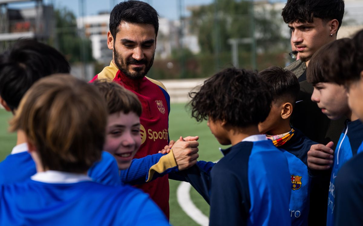 Ilkay Gündogan welcomes Barça Academy Pro New York, Miami and Jordan
