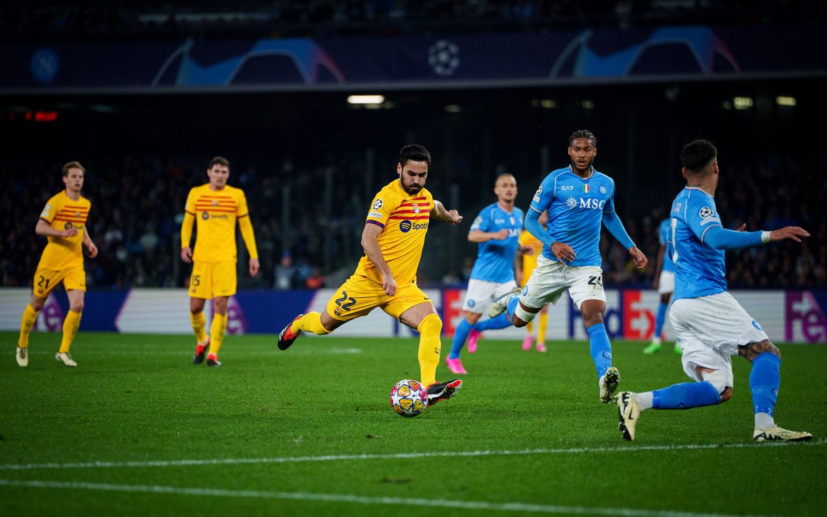 Les moments forts de Naples - Barça (1-1)