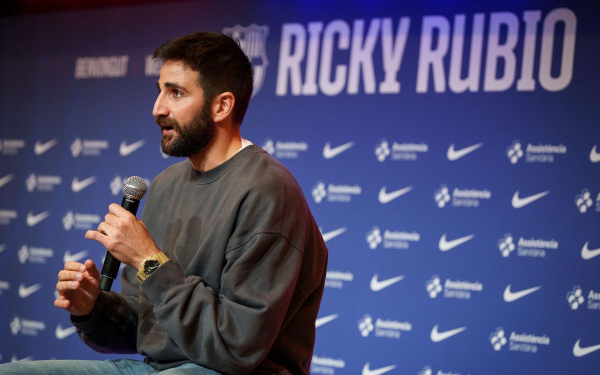 Ricky Rubio: “El Barça me ha ayudado mucho”
