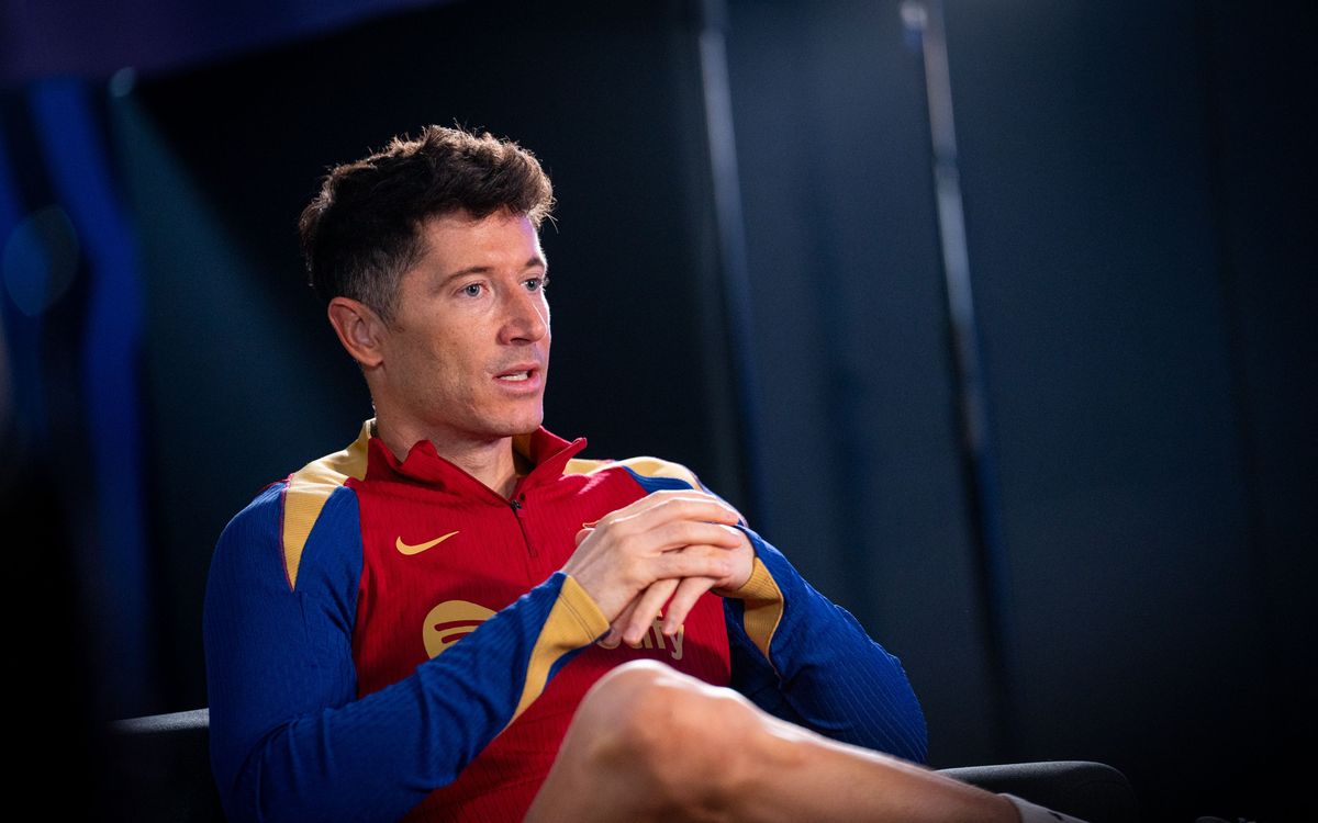 Robert Lewandowski: “Estem en un molt bon moment”