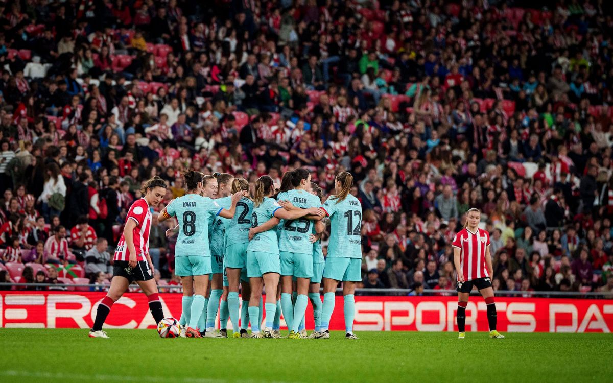 Athletic Club 0-3 Barça: A step closer to the final (0-3)