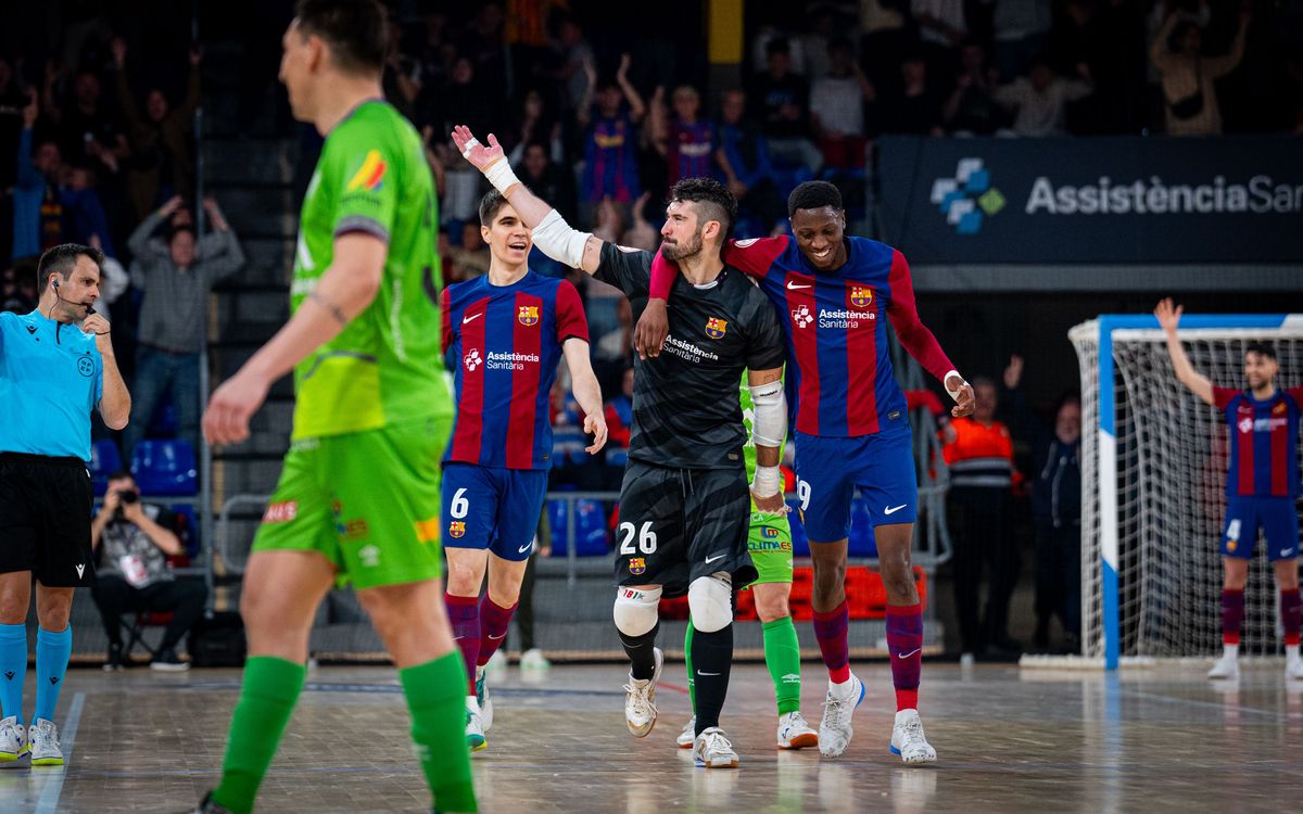 Barça 1-0 Palma: Miquel wins three vital points
