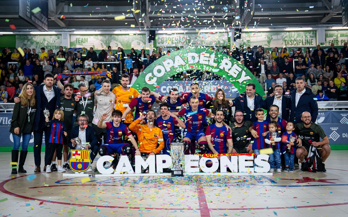 Senergy Renovables Sant Just - Barça: Campions de Copa! (0-6)