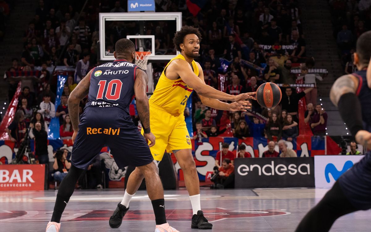 Baskonia - Barça: Derrota dura en el Fernando Buesa (103-96)