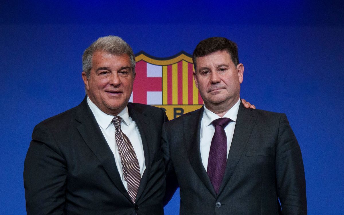 Joan Laporta to Eduard Romeu: 'You were the key person in Barça's financial rescue'