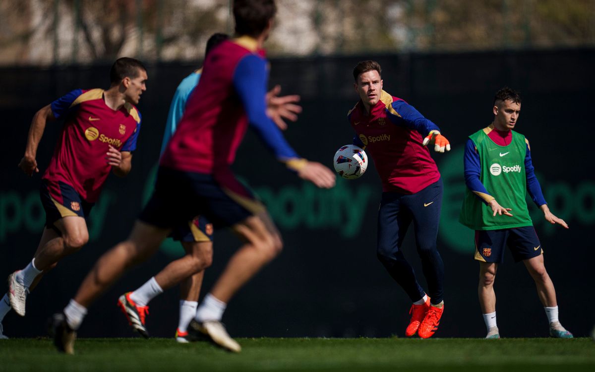 Friday session before Atlètico Madrid trip