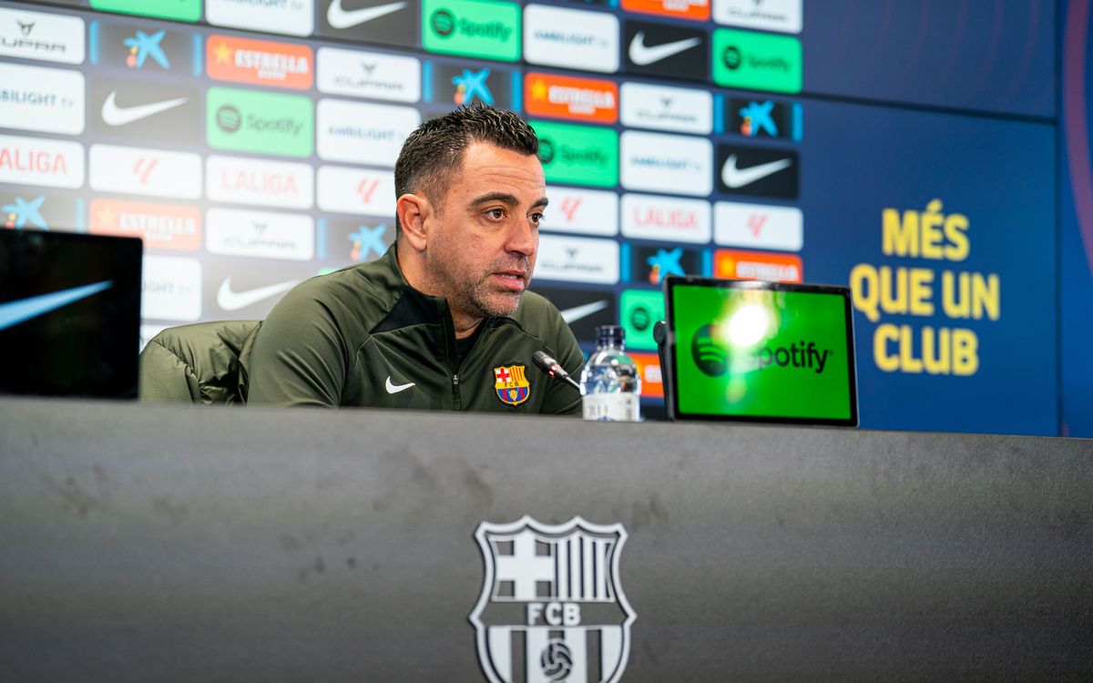 Xavi says Atlético game 'vital, like all the ones that remain'