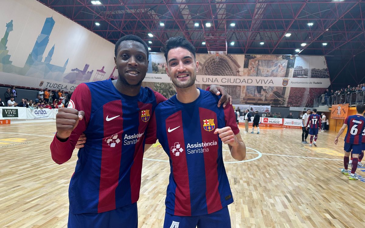 Ribera Navarra 2-4 Barça: Solvent win and now for the cup