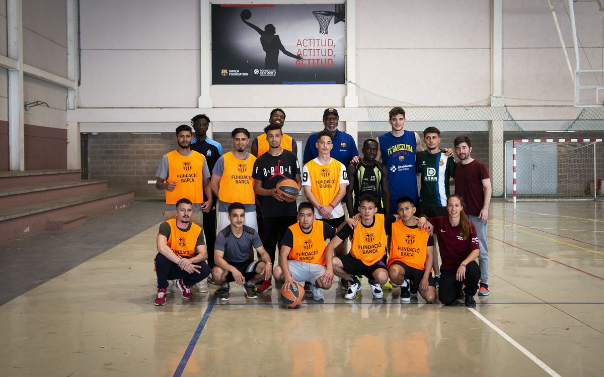 One Team ambassadors visit the Juvenile Detention Centre