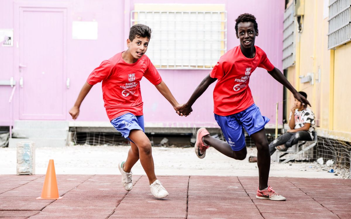 El deporte influye de manera positiva en la salud mental de los adolescentes refugiados