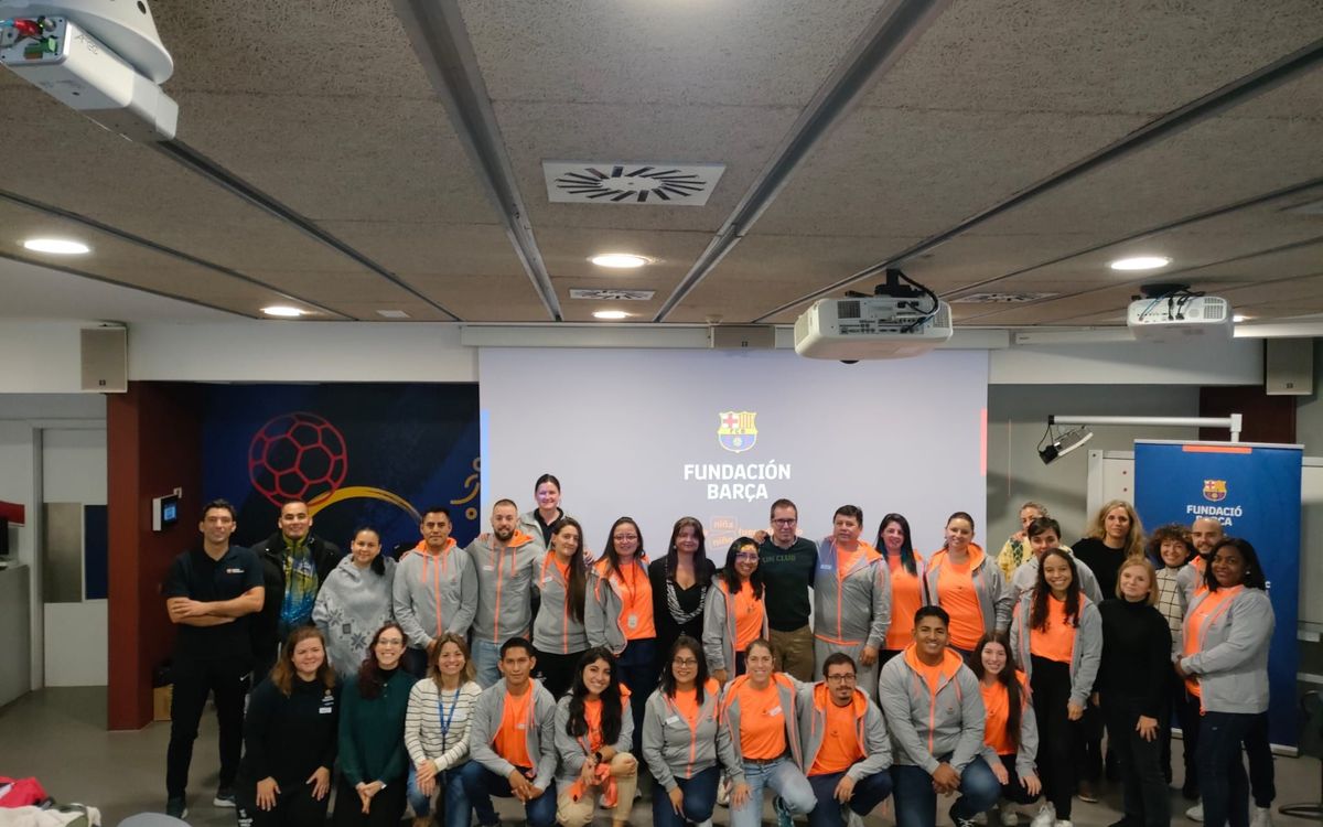 Primer seminari global de la metodologia SportNet de la Fundació FC Barcelona per a educadors i educadores d’entitats col·laboradores