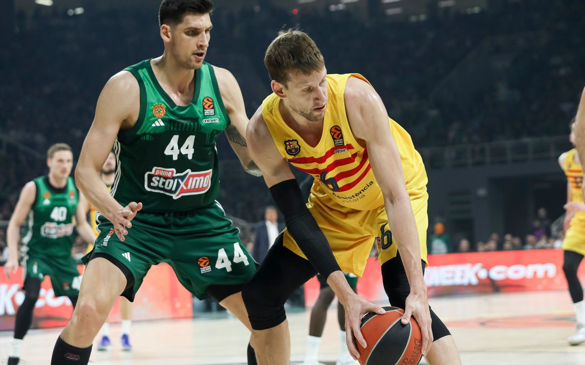 Panathinaikos - Barça: Segunda derrota europea consecutiva (89-81)