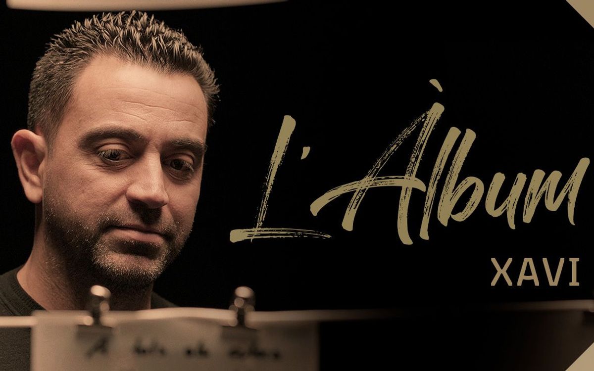 Xavi Hernández, protagonista del primer capítol de la sèrie 'L'Àlbum' a Barça One