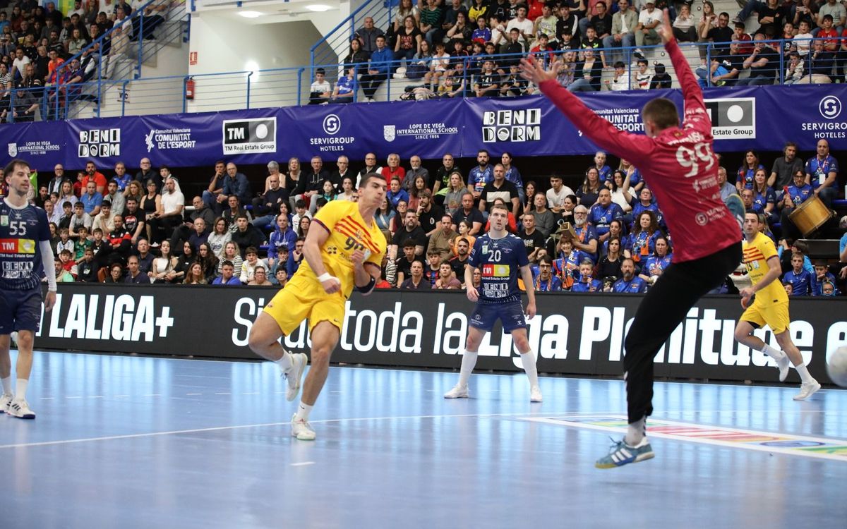 Benidorm - Barça: ¡Dos puntos más! (28-34)