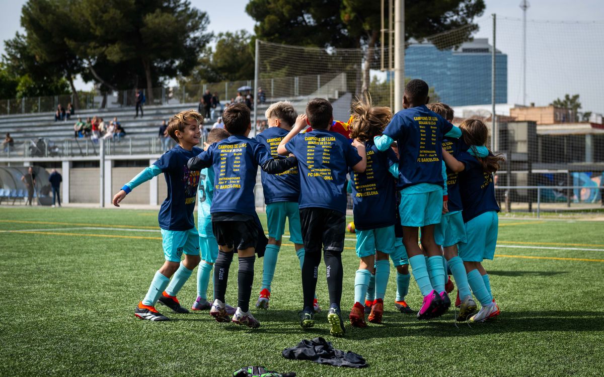 ¡El Sub9-B campeón de Liga!
