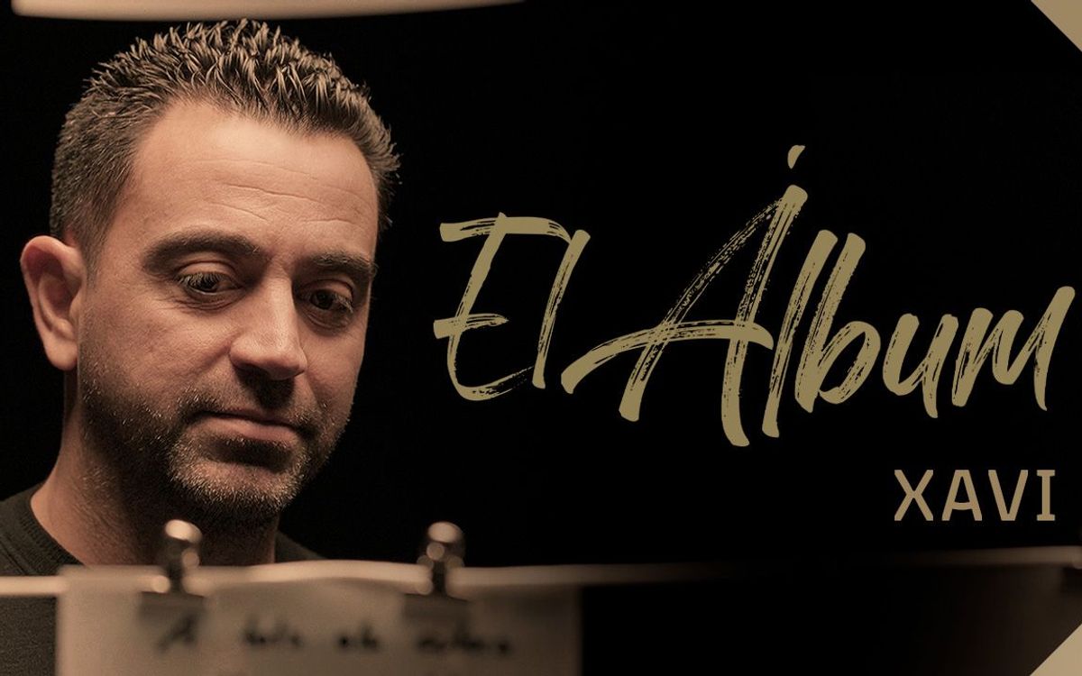Xavi Hernández, protagonista del primer capítulo de la serie 'El Álbum' en Barça One