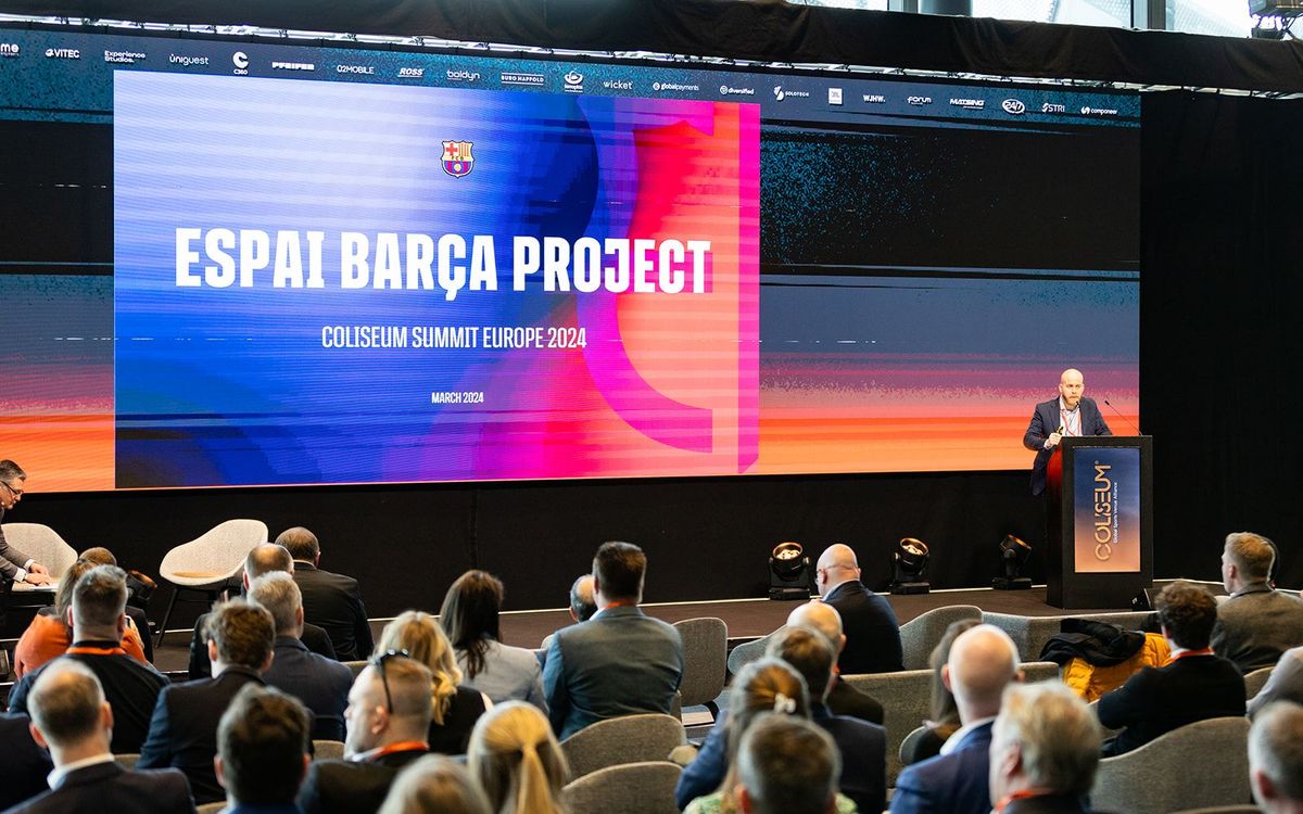 El projecte del futur Spotify Camp Nou, protagonista al Coliseum Summit Europe a Londres